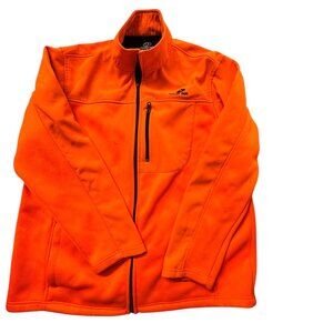 MOSSY OAK Blaze Orange Safety Hunting Fleece Jacket